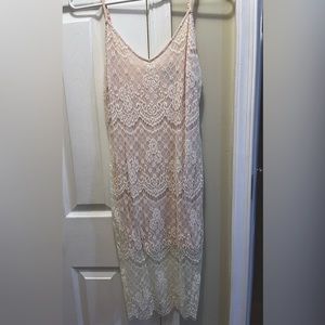Forever 21 Lace Midi Dress